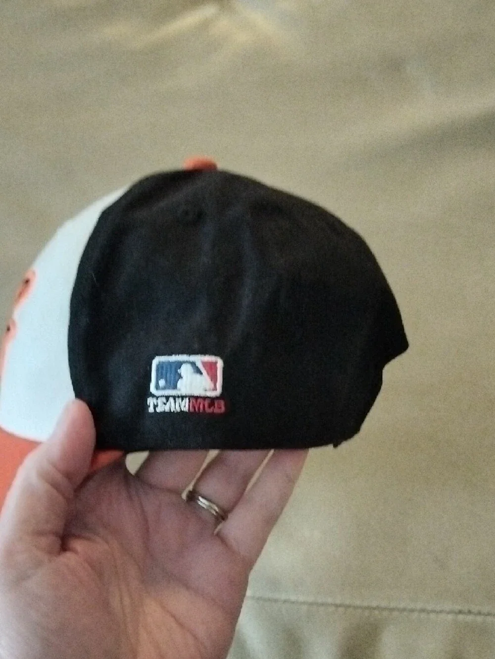 Classic Baltimore Orioles Youth Baseball Hat / Cap - White, Black & Orange